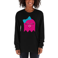 HEY BOO PINKY LONG SLEEVE T-SHIRT