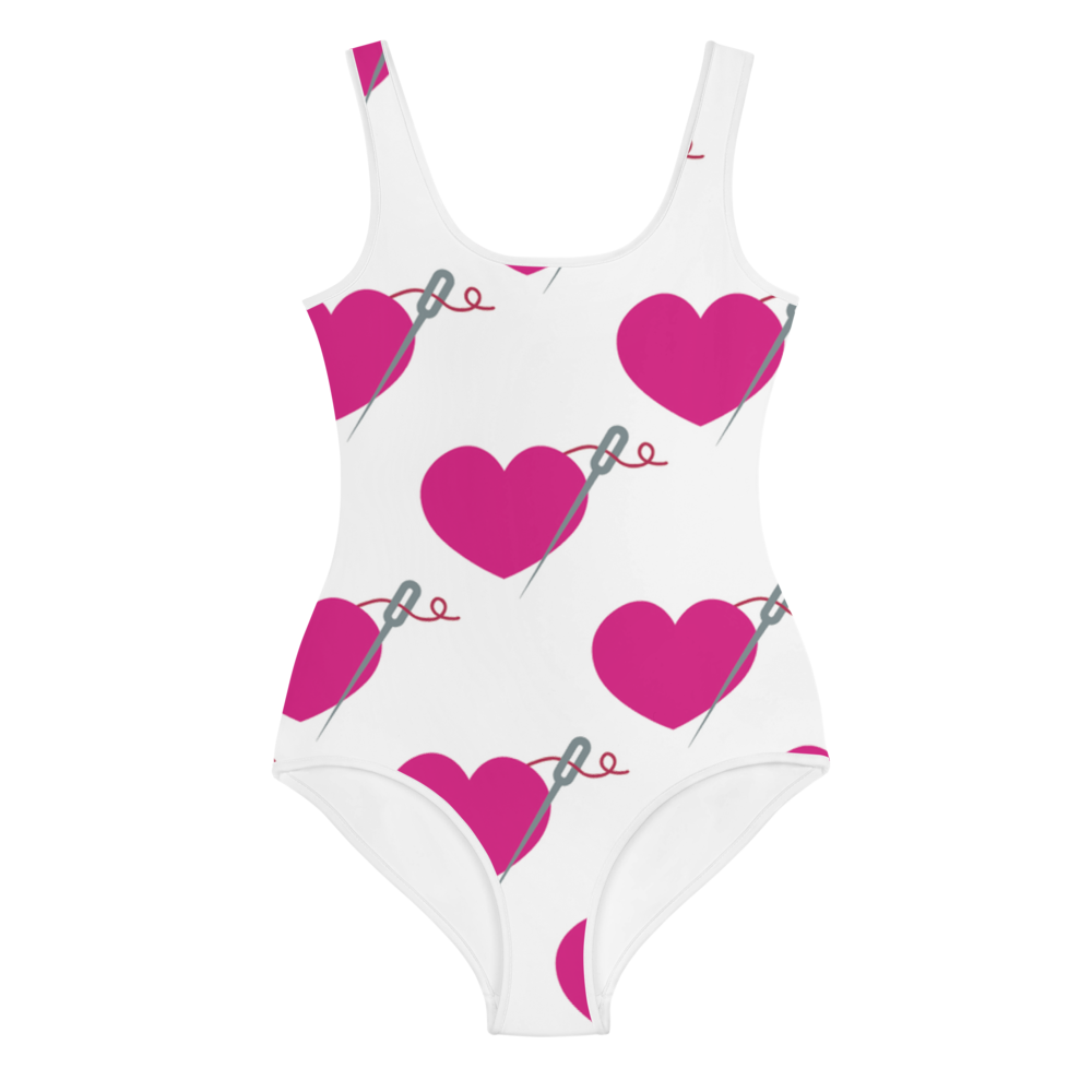 HEART AND NEEDLE YOUTH SWIMSUIT