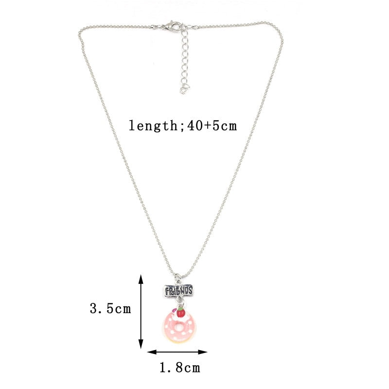 BFF Necklace Set 3pcs