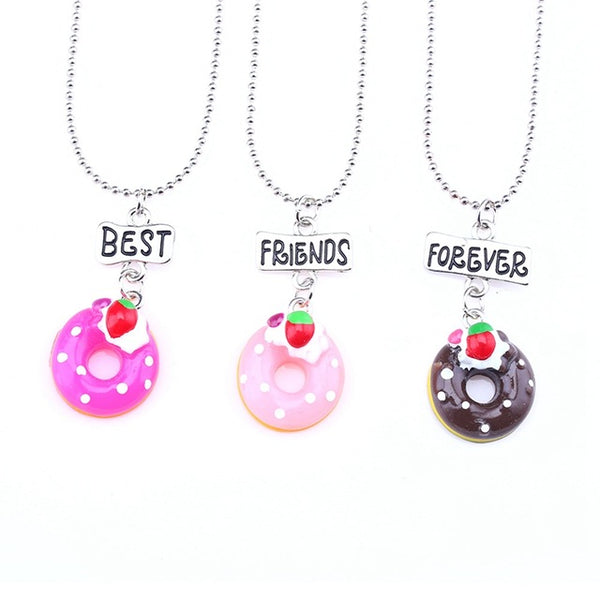 BFF Necklace Set 3pcs