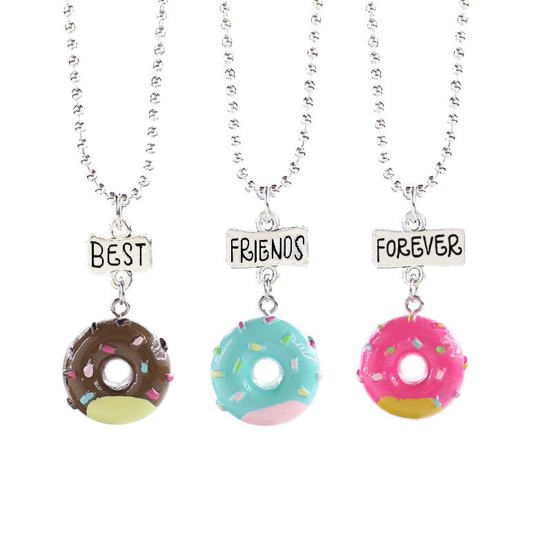 BFF Necklace Set 3pcs