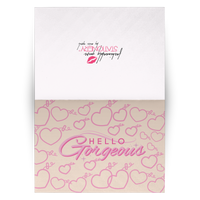 HELLO GORGEOUS (PINK) NOTE CARDS